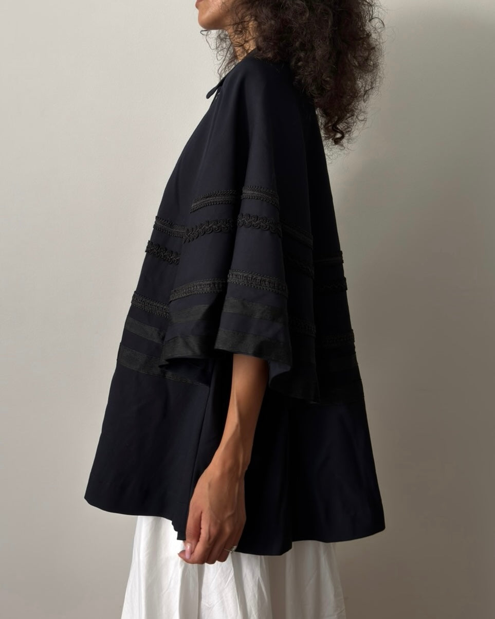 Comme des Garçons FW1989 Cape Jacket