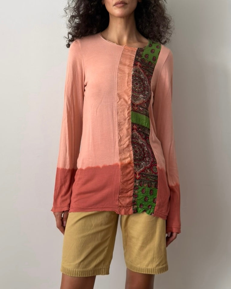 Comme des Garçons by Rei Kawakubo FW1993 Dip-Dye Jersey Tunic