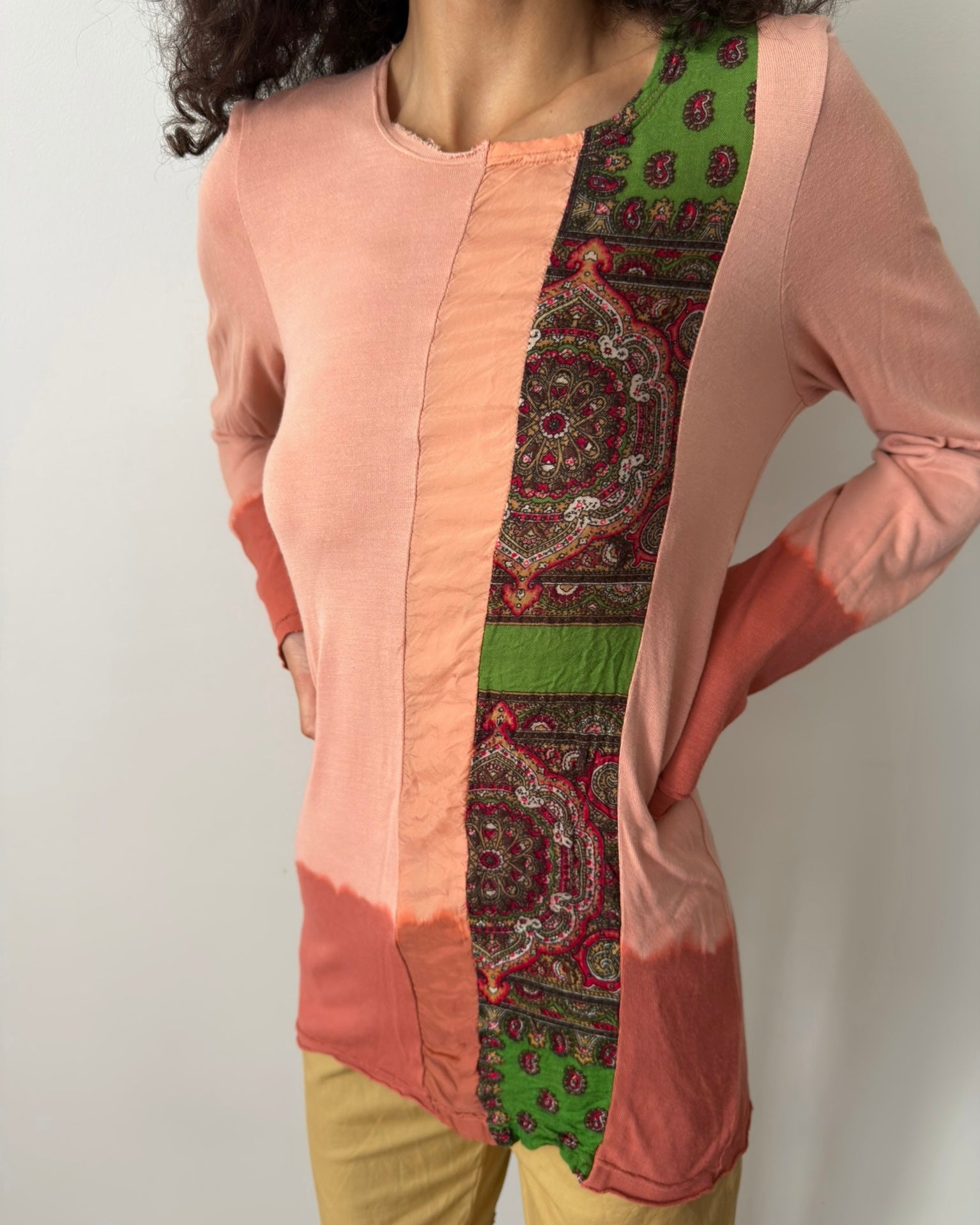 Comme des Garçons by Rei Kawakubo FW1993 Dip-Dye Jersey Tunic