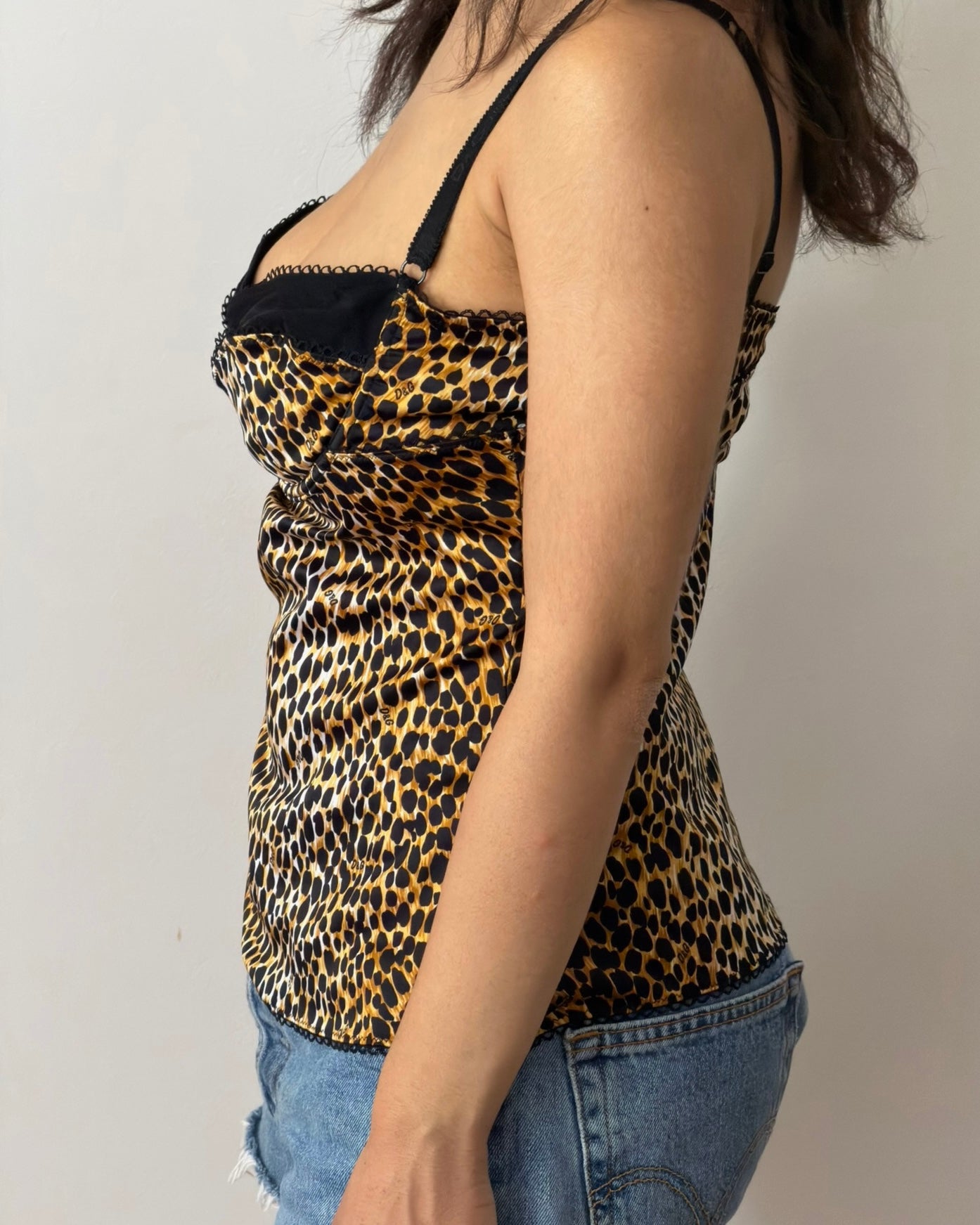 Dolce & Gabbana Leopard Bustier