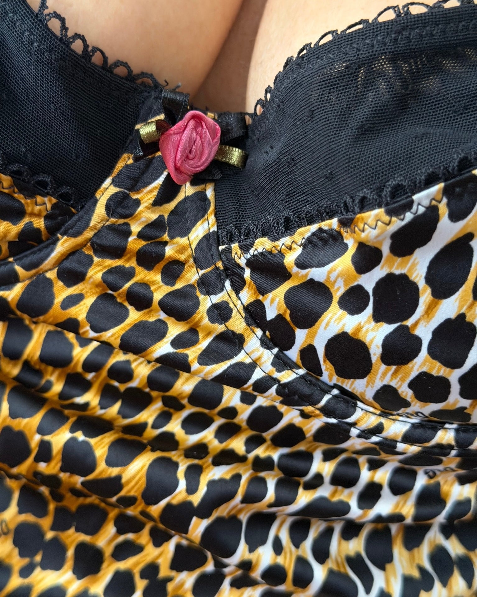 Dolce & Gabbana Leopard Bustier
