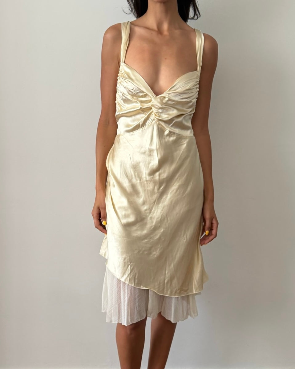 Louis Vuitton by Marc Jacobs SS2004 Satin Dress