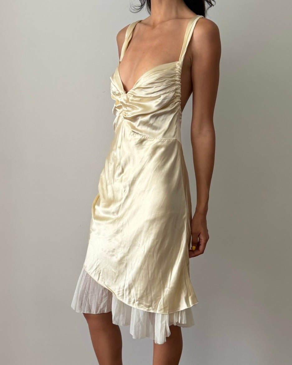 Louis Vuitton by Marc Jacobs SS2004 Satin Dress