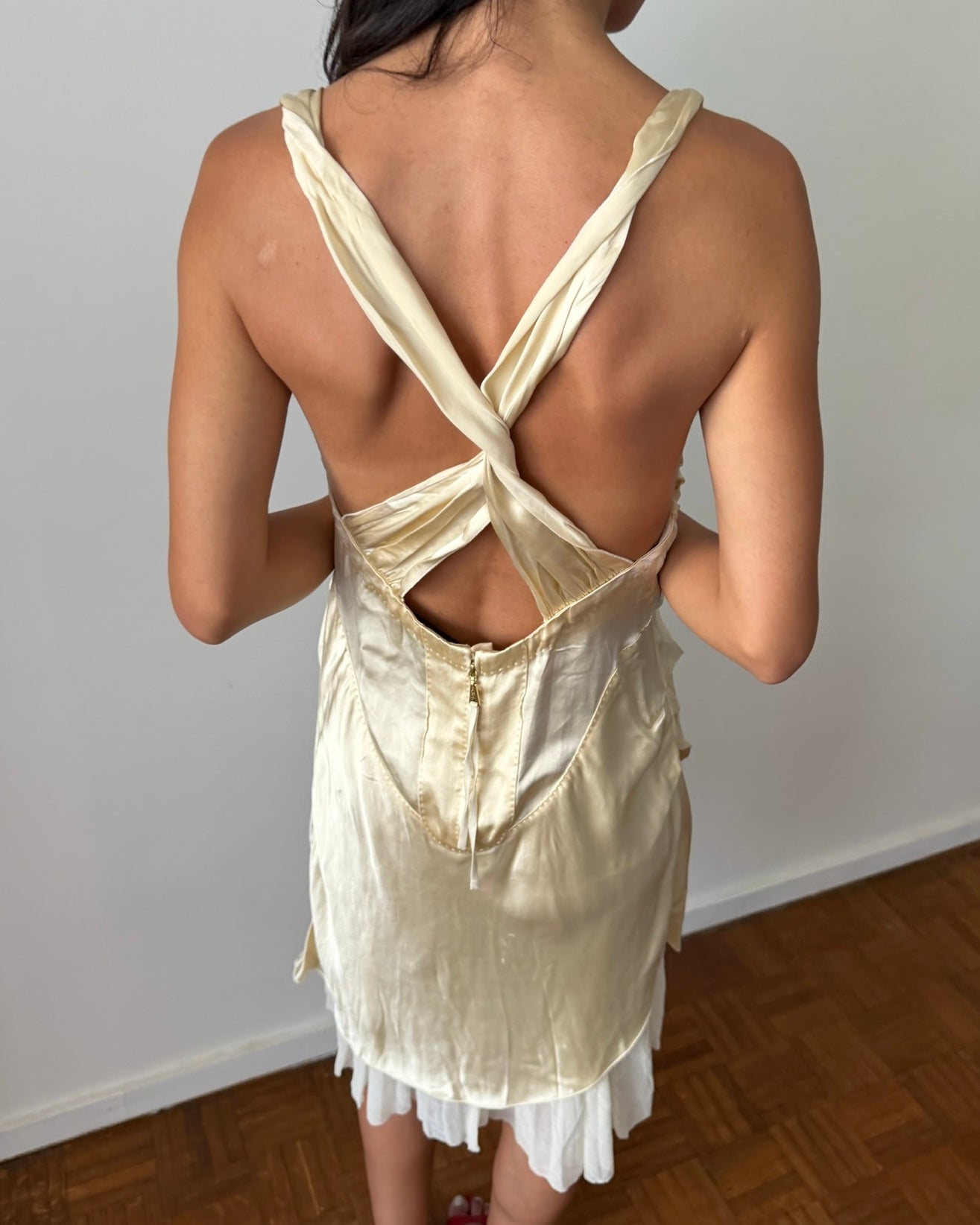 Louis Vuitton by Marc Jacobs SS2004 Satin Dress