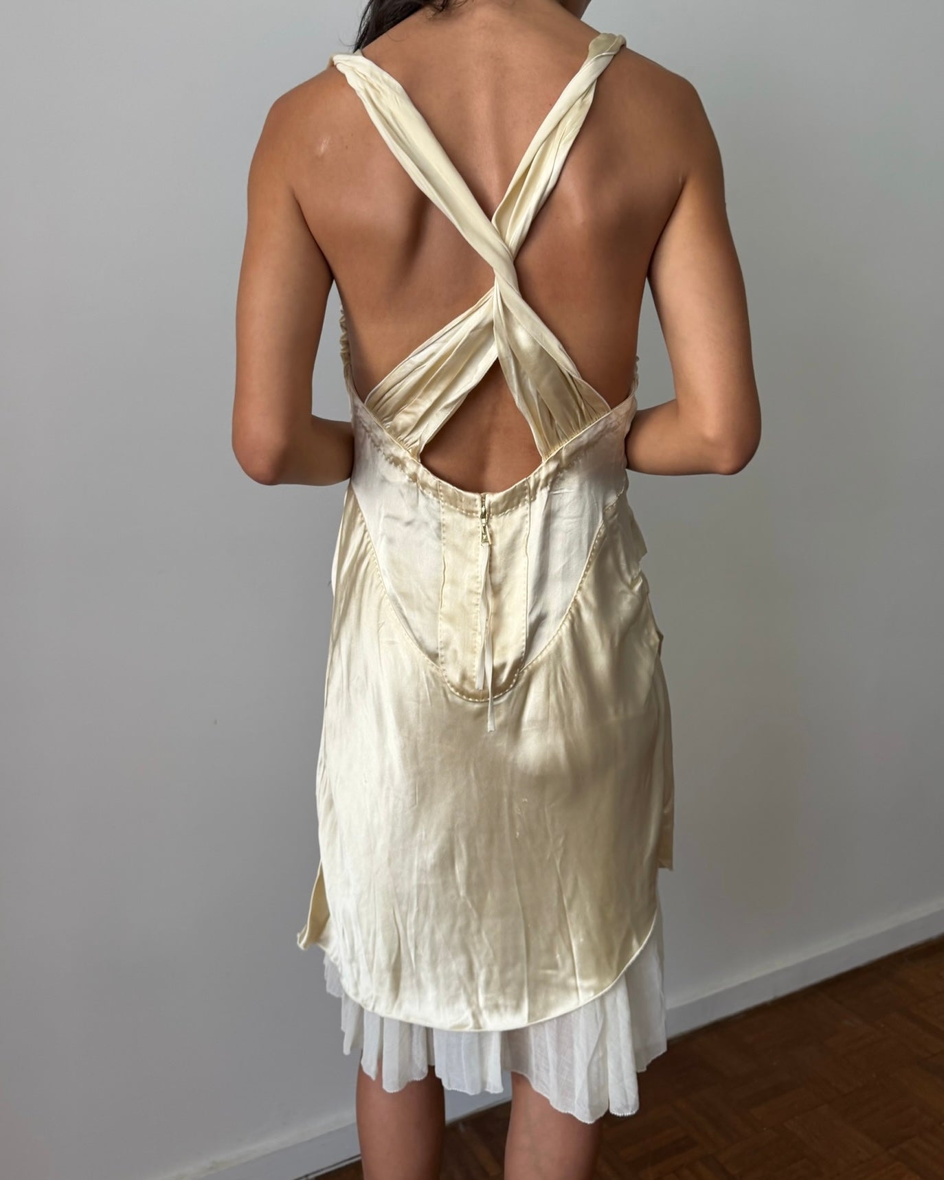 Louis Vuitton by Marc Jacobs SS2004 Satin Dress
