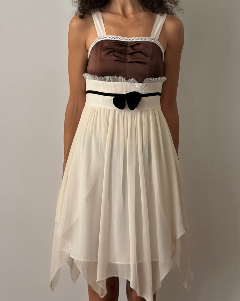 Robe bi-color