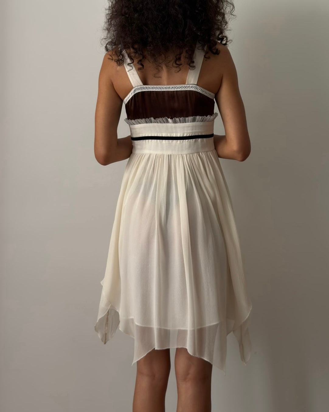 Robe bi-color