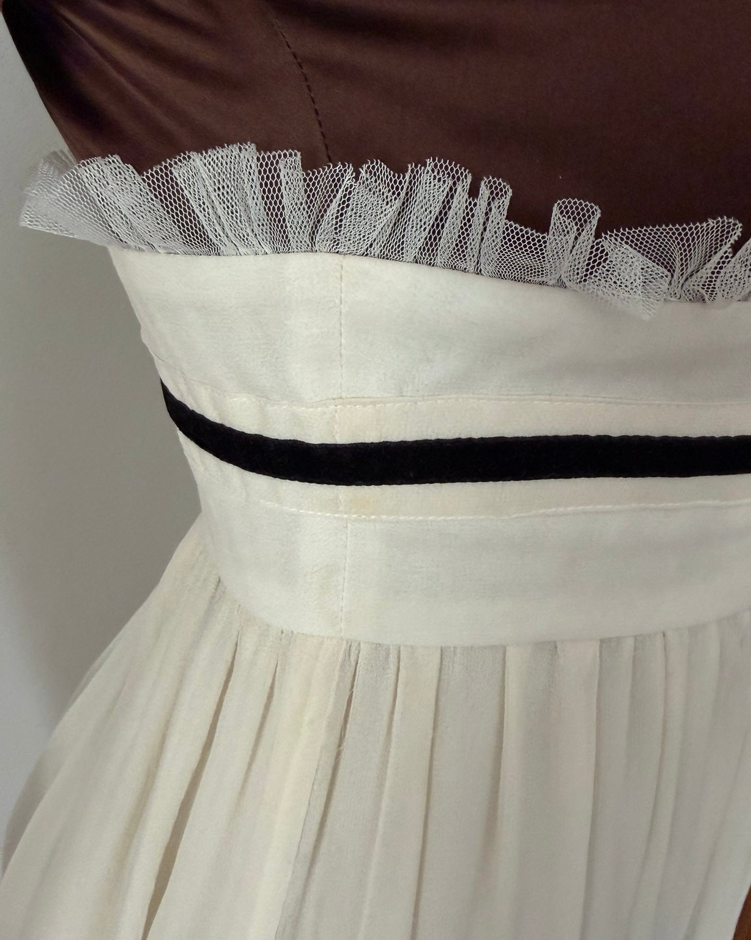 Robe bi-color