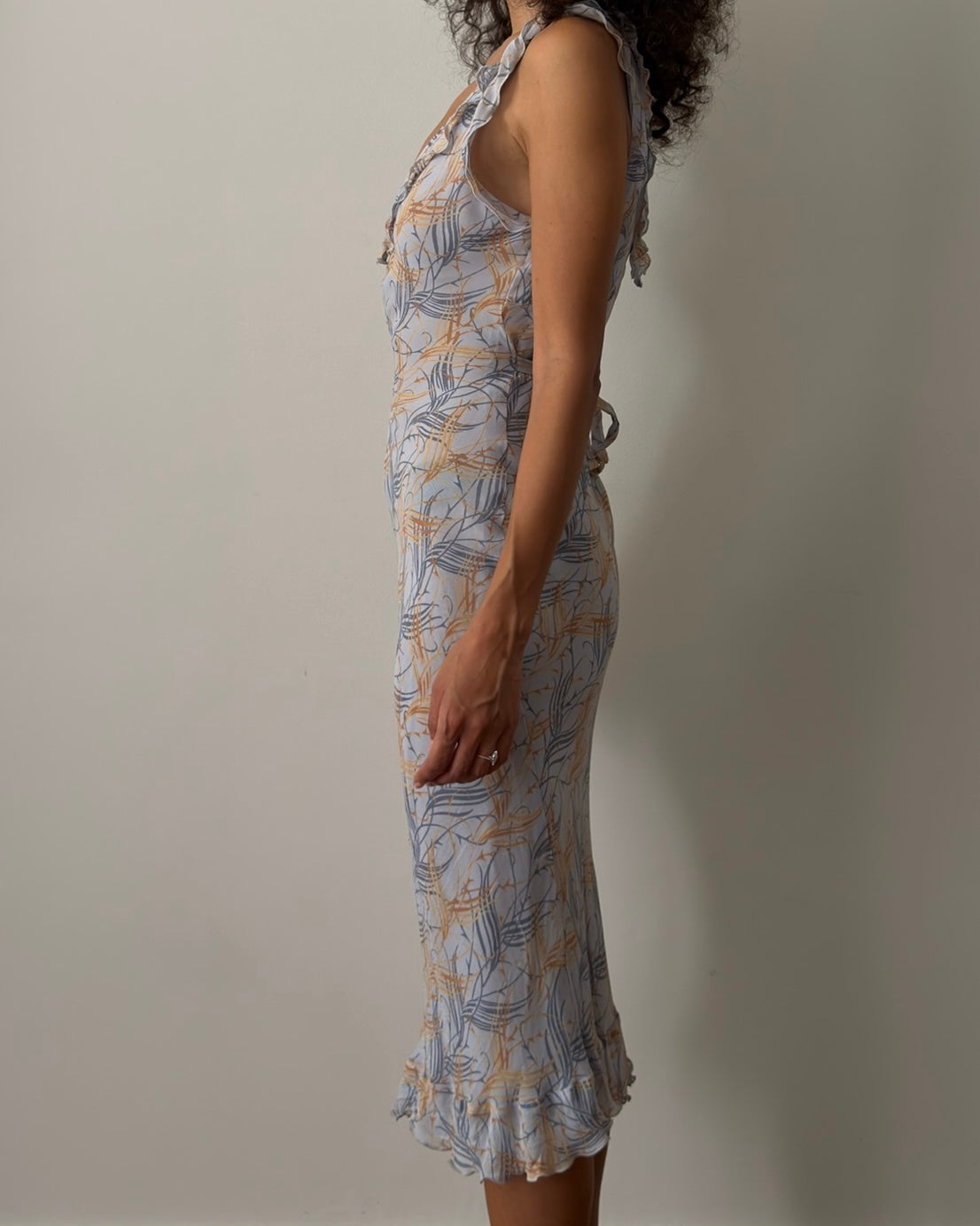 Chloé by Stella McCartney SS1999 Runway Floral Print Dress