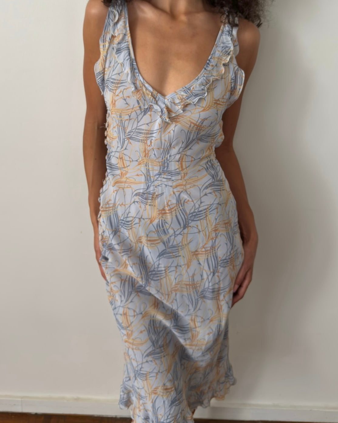 Chloé by Stella McCartney SS1999 Runway Floral Print Dress