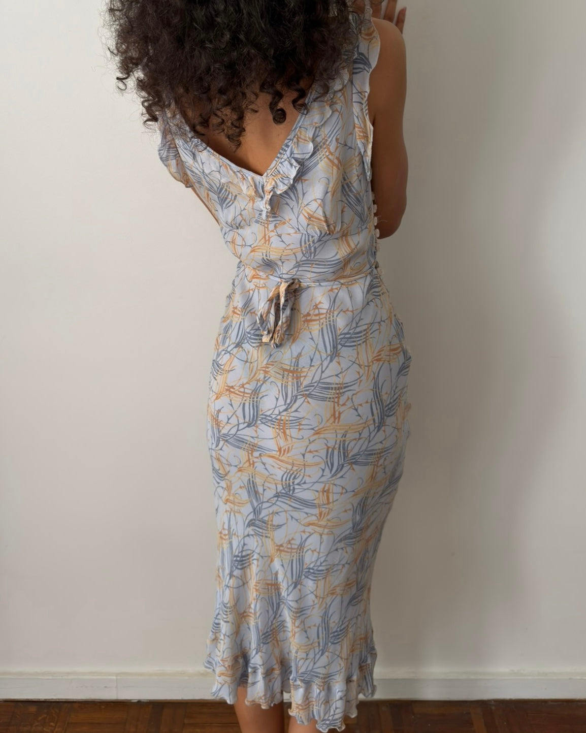 Chloé by Stella McCartney SS1999 Runway Floral Print Dress