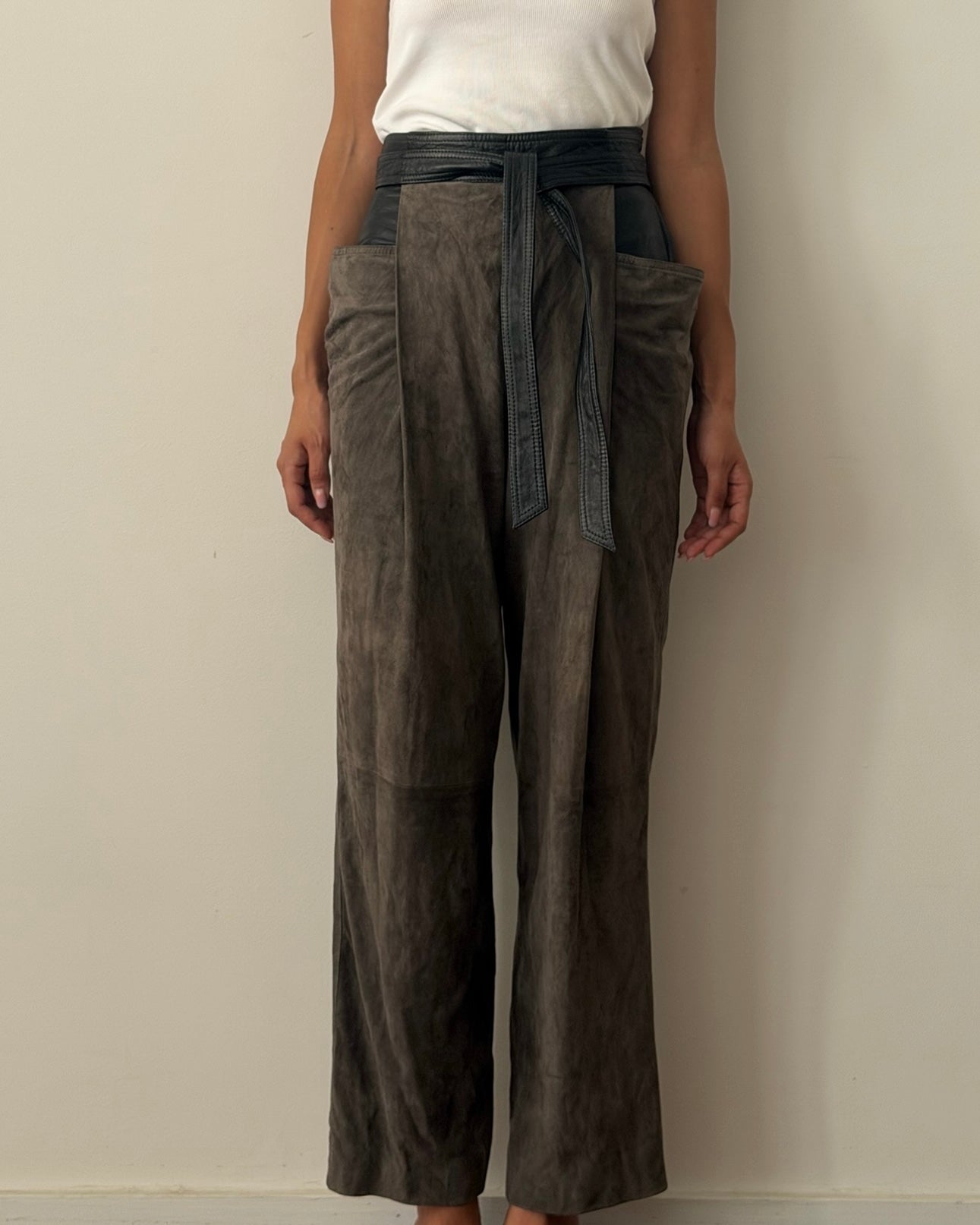 Pants Suede & Leather