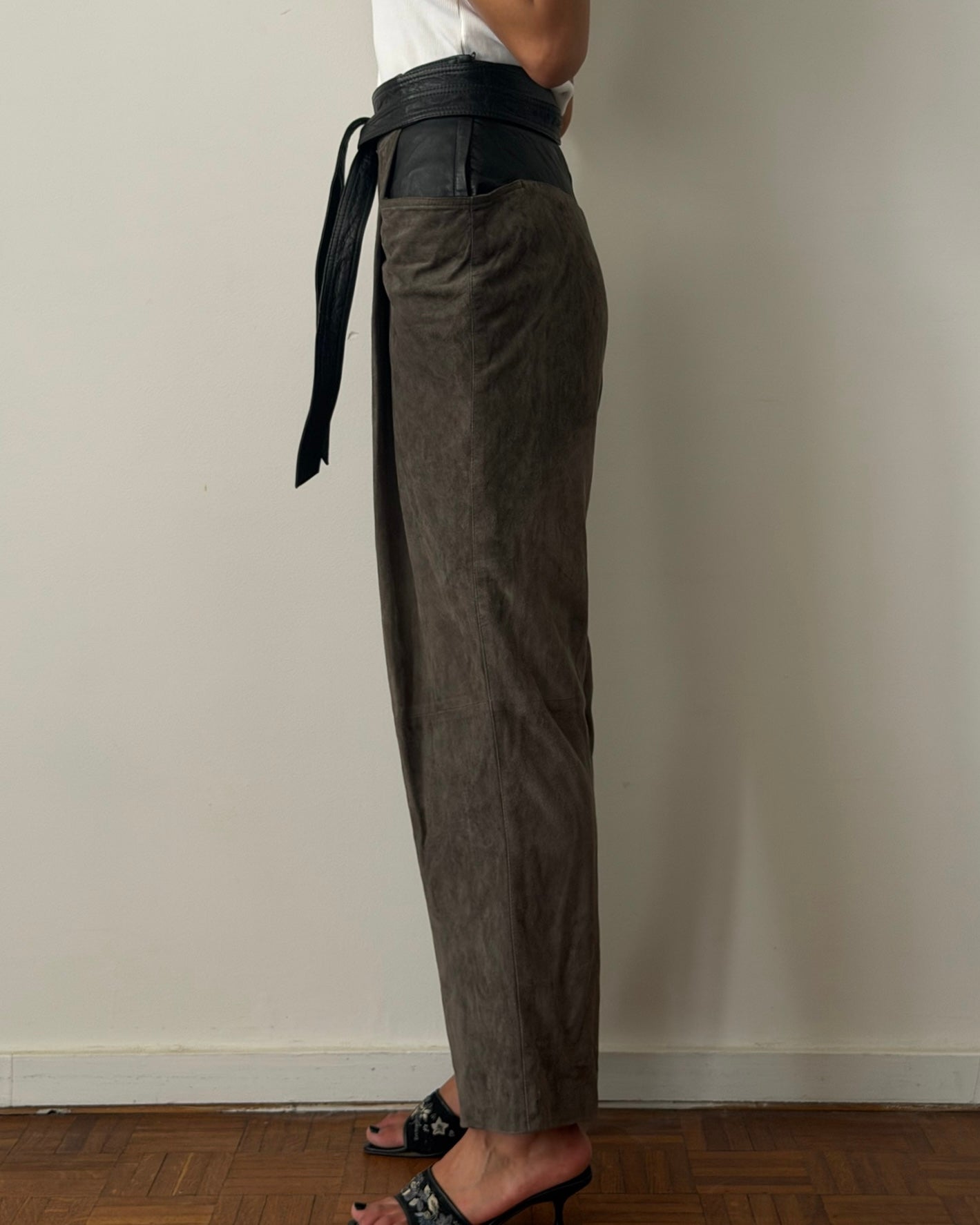 Pants Suede & Leather