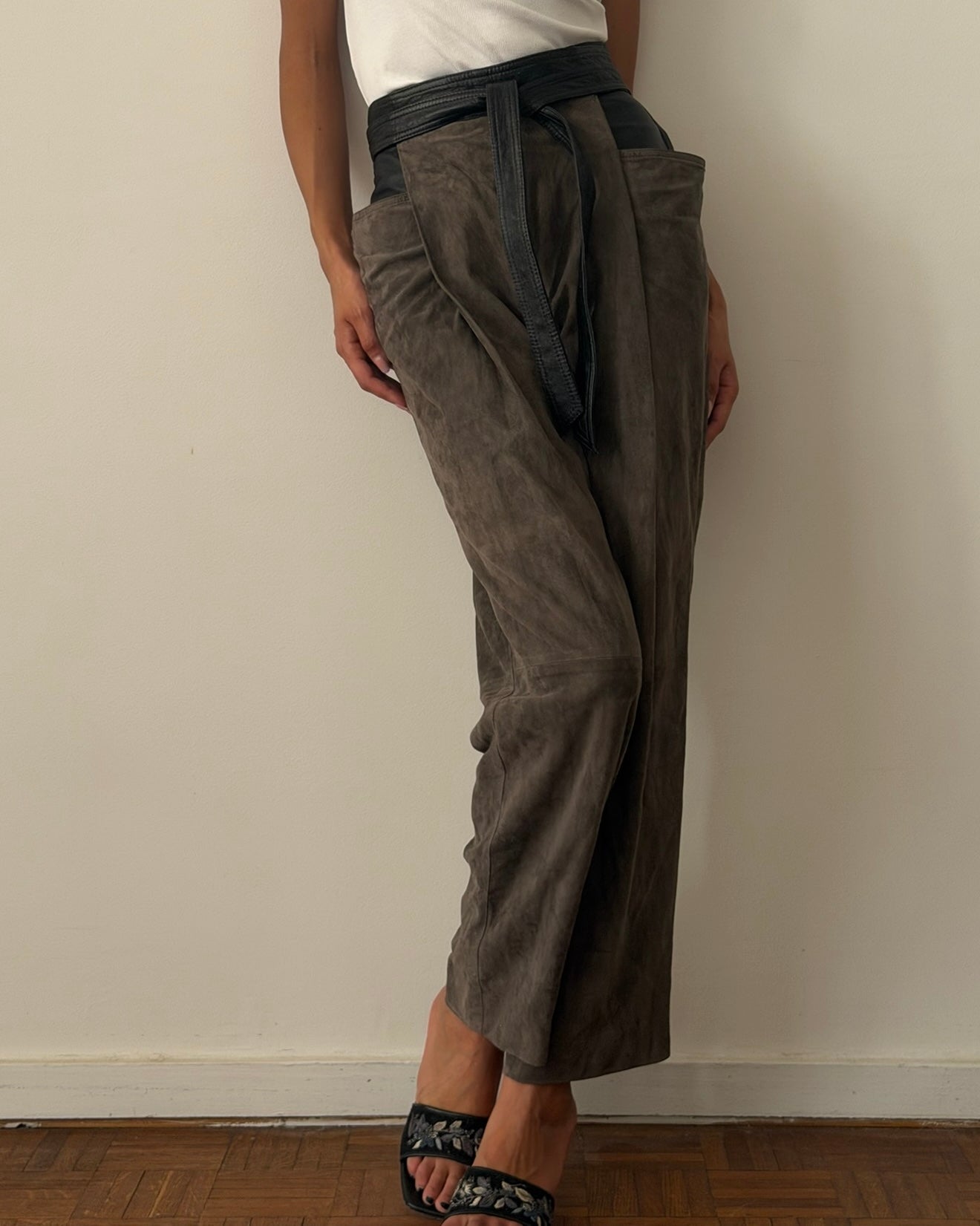 Pants Suede & Leather