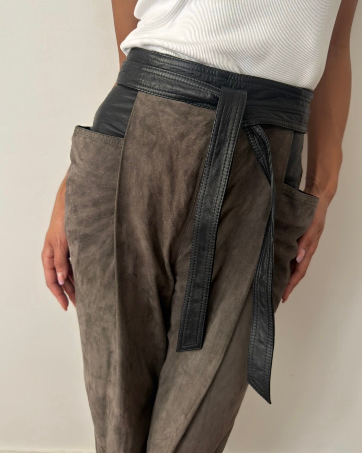 Pants Suede & Leather