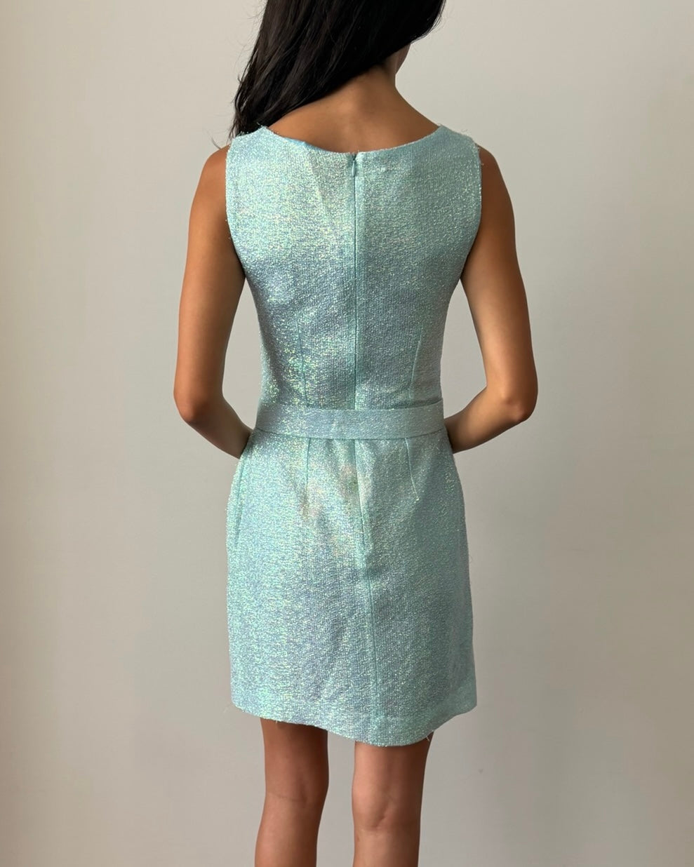Blumarine by Anna Molinari SS1995 Glitter Mini Dress