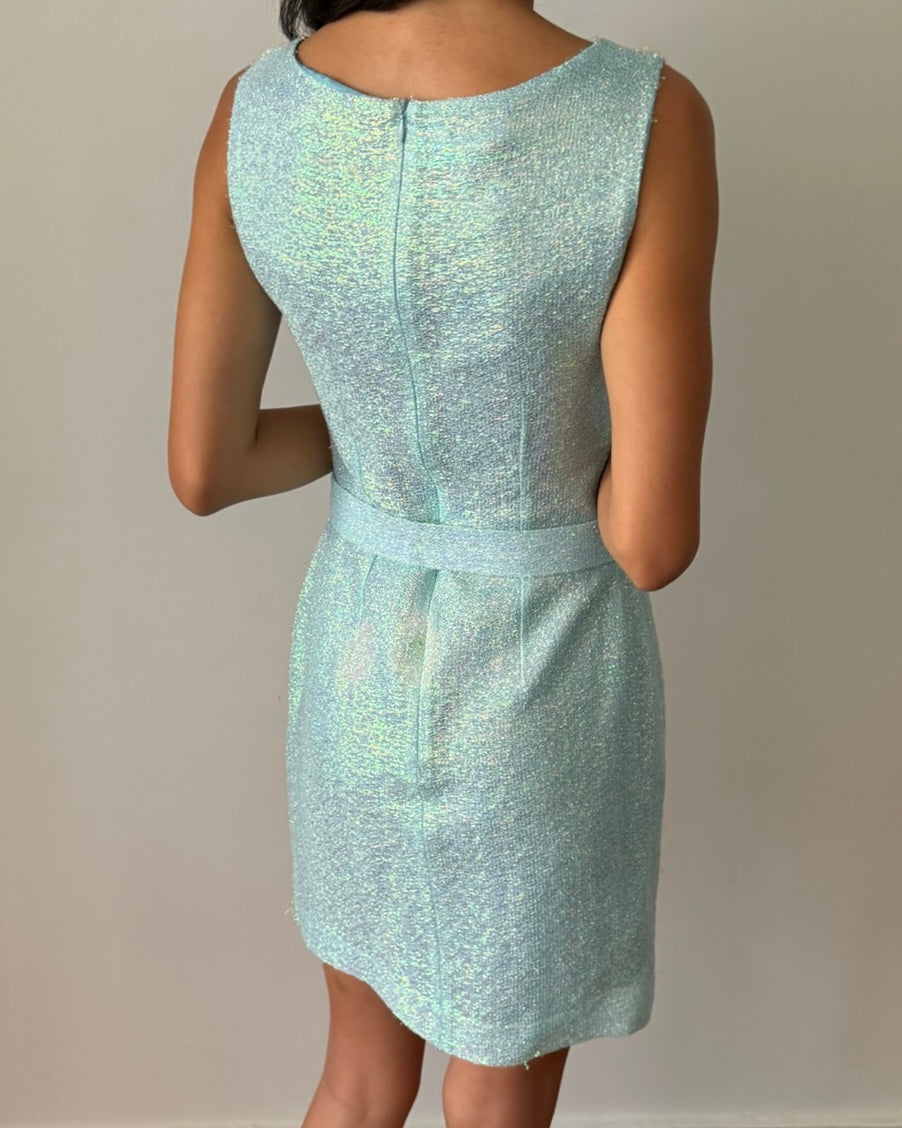 Blumarine by Anna Molinari SS1995 Glitter Mini Dress