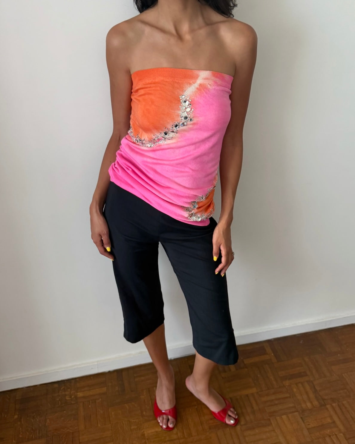 Blumarine by Anna Molinari SS2010 Convertible Silk Knit Piece
