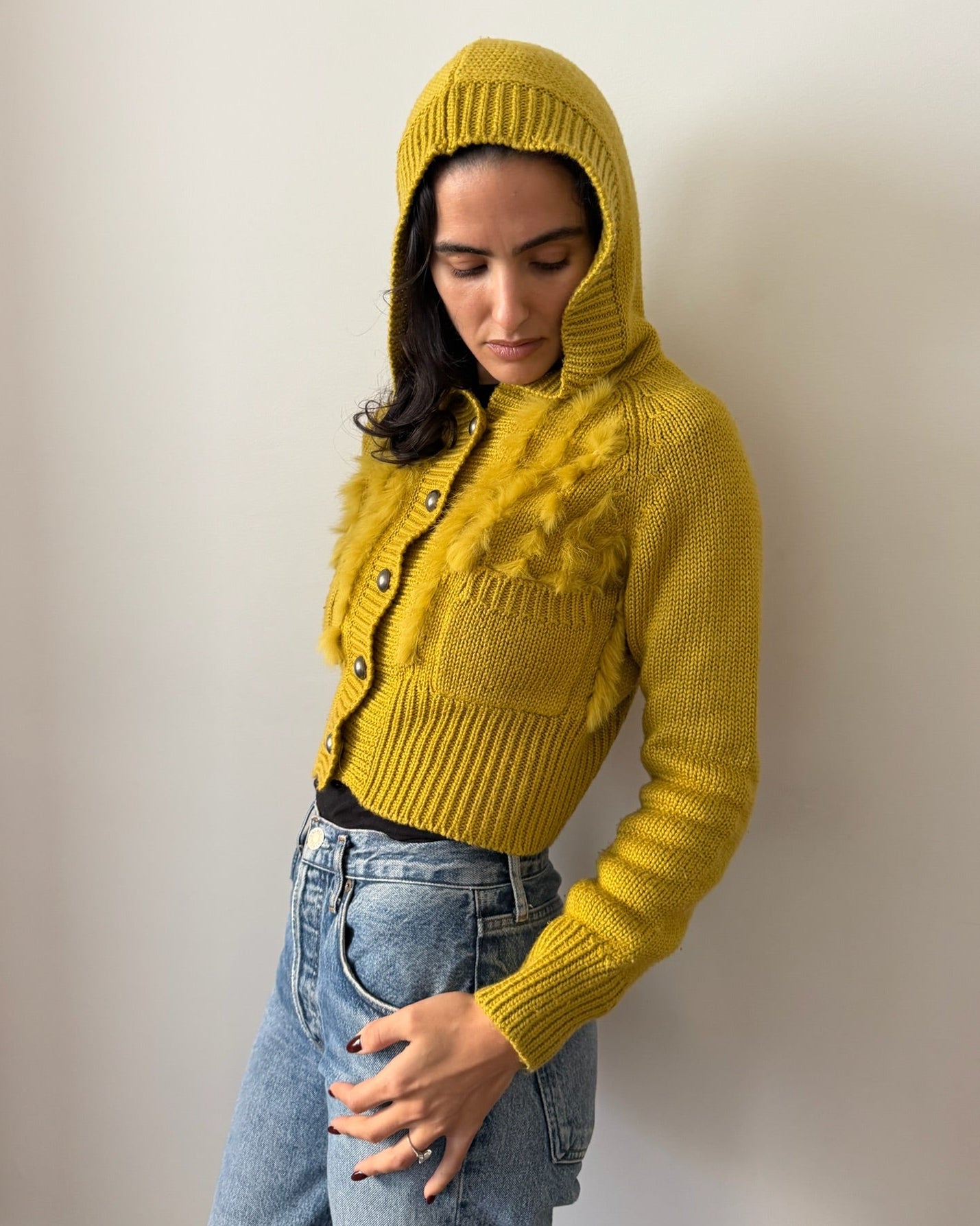 Dior Yellow FW1999 Cardigan