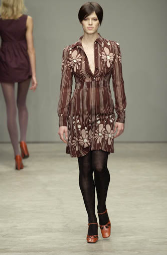 Miu Miu FW2001 Floral Print Skirt