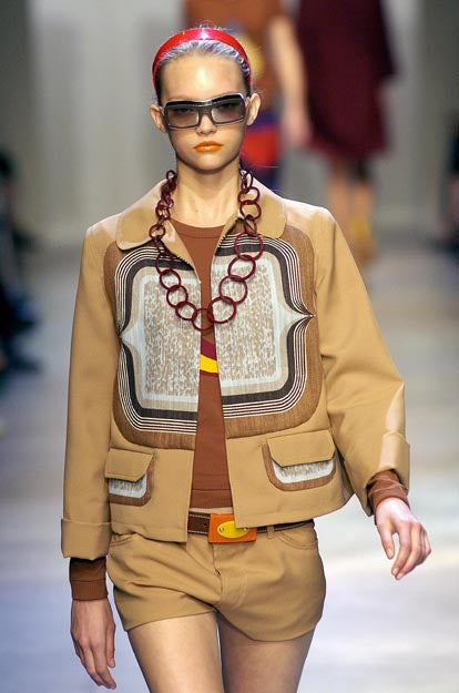 Miu Miu SS2005 Graphic Cotton Jacket