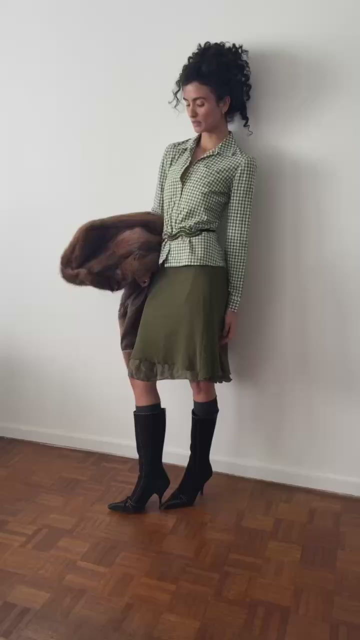 Miu Miu FW1999 Skirt – Sable Vintage