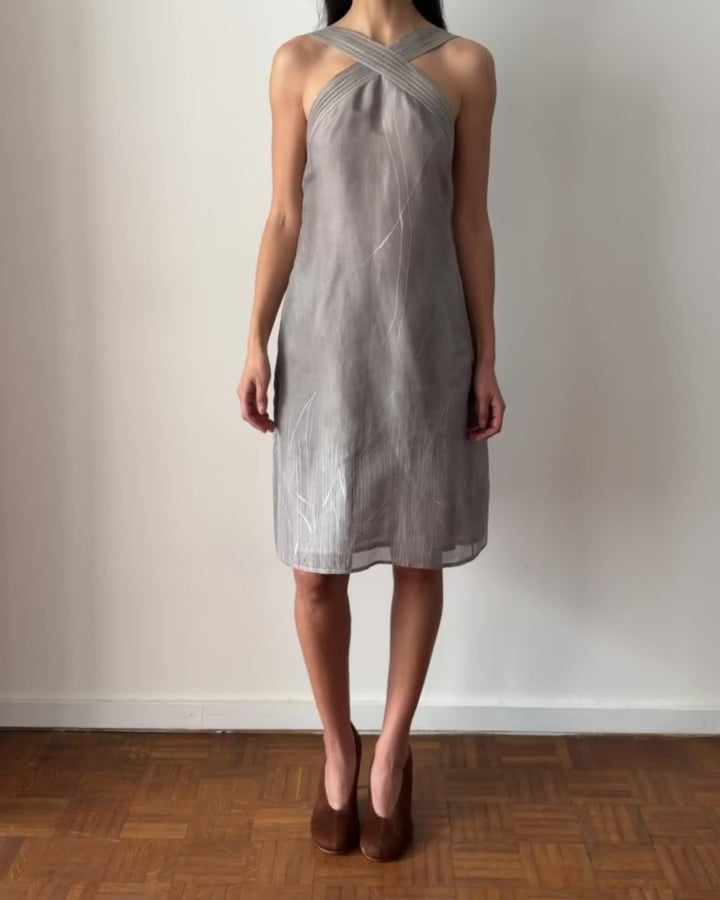 Emporio Armani SS1999 Satin Slip Dress