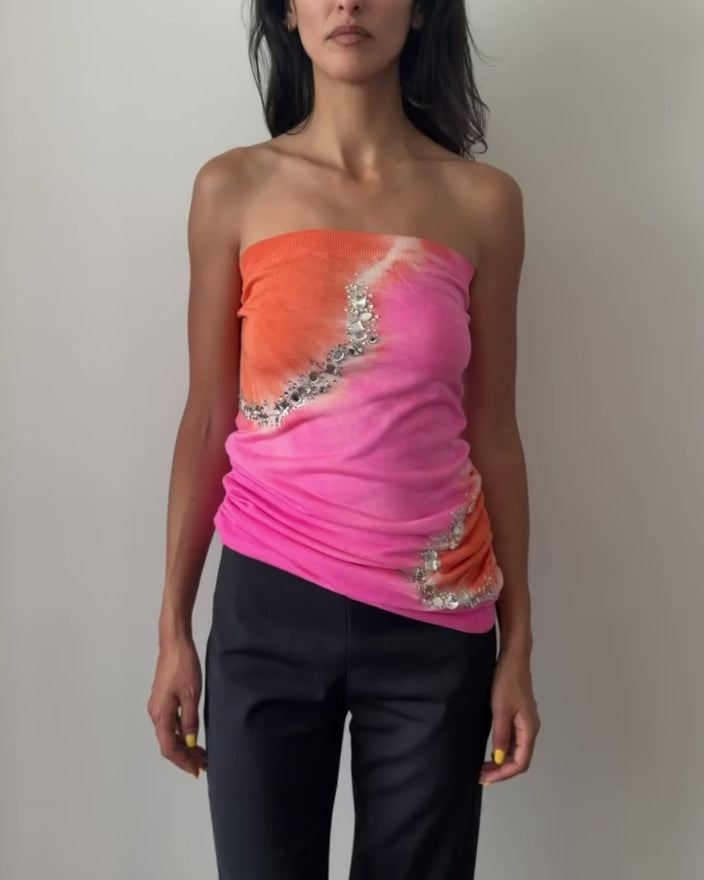 Blumarine by Anna Molinari SS2010 Convertible Silk Knit Piece