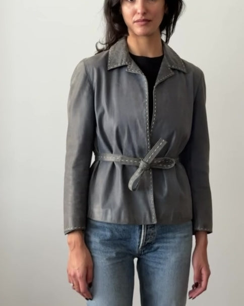 Marni FW1999 Leather Jacket