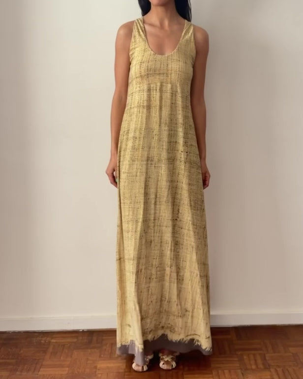 Roberto Cavalli SS1997 Stretch Knit Maxi Dress