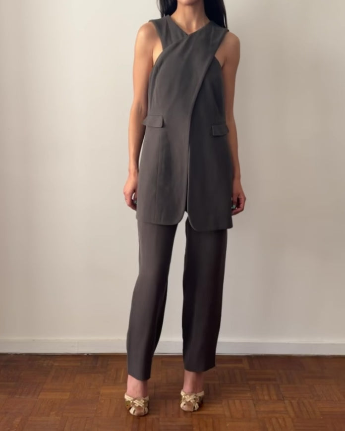 Giorgio Armani 1990s Deconstructed Two-Piece Set