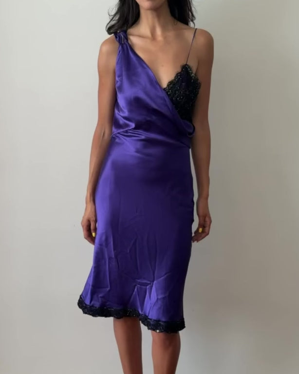 Christian Dior by John Galliano FW2010 Silk Slip Dress