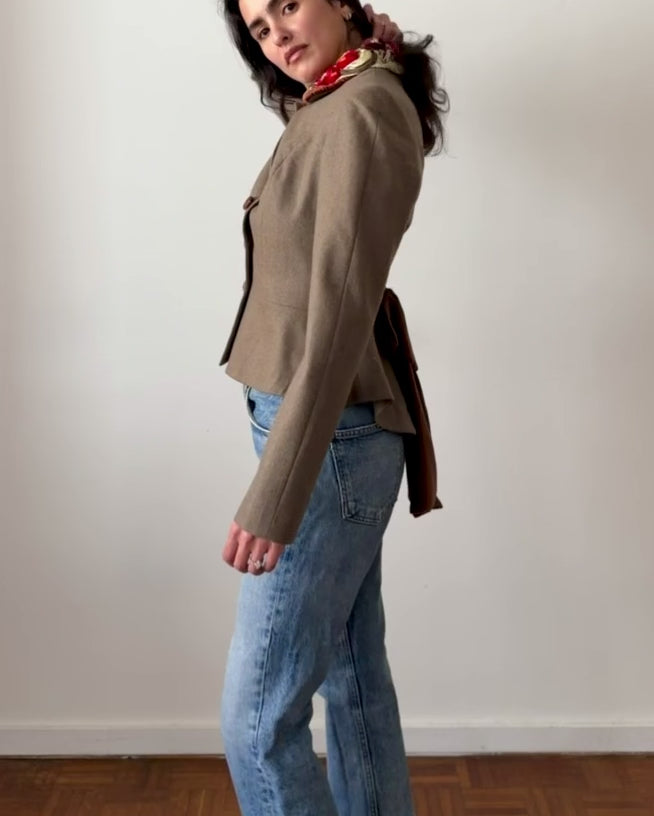 Blumarine FW1994 Equestrian Jacket