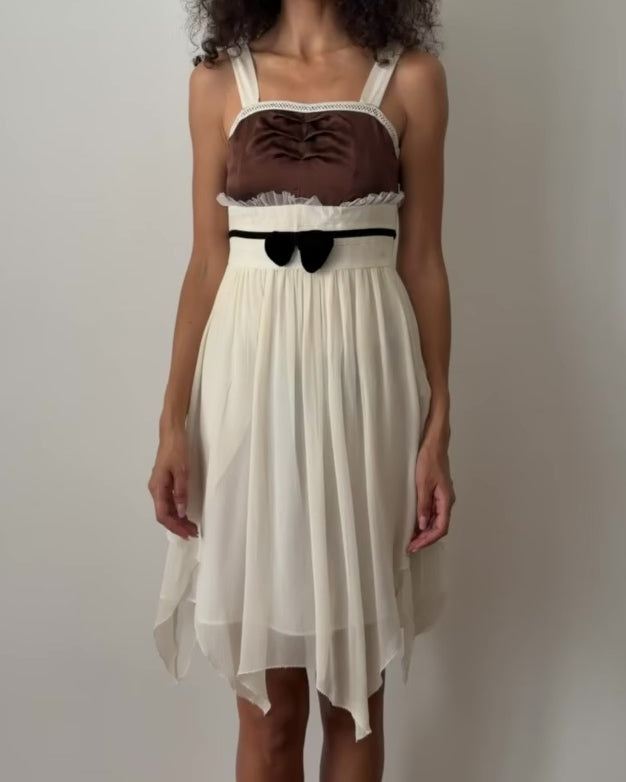 Robe bi-color